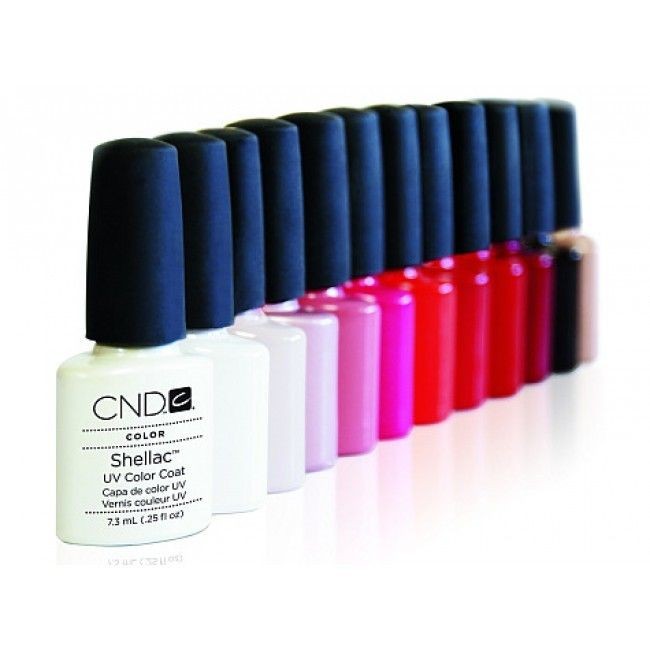 CND Shellac UV Nail Polish Varnish Soak Off All Colours Top Base coat 