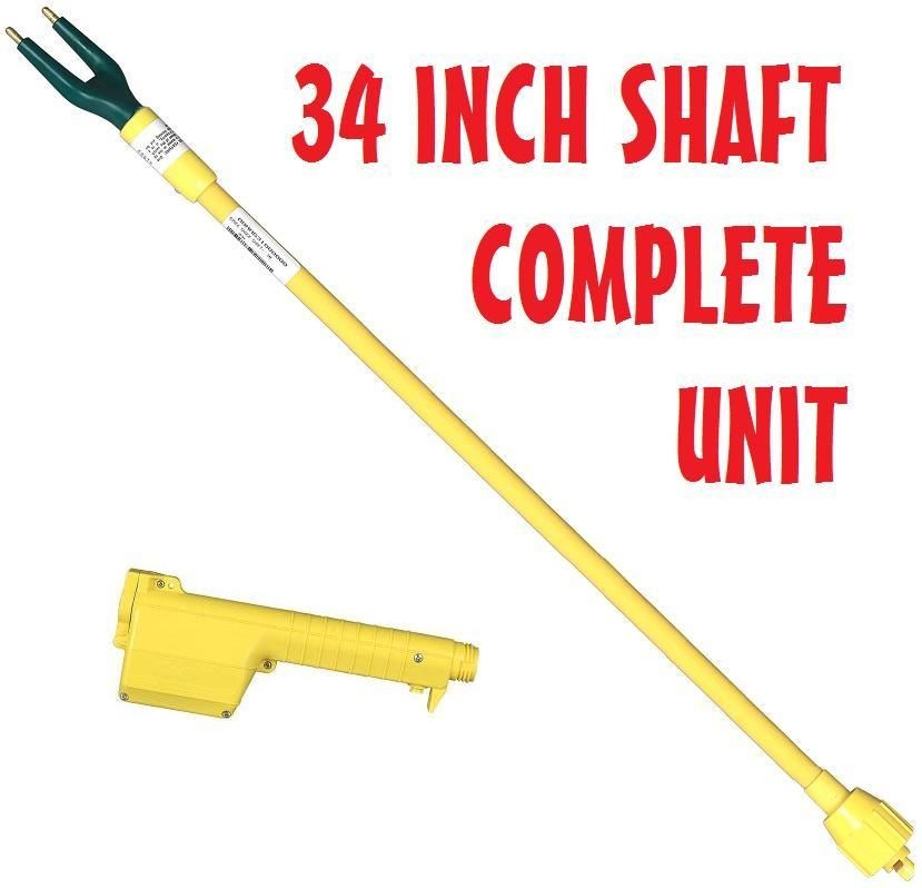   34 SHAFT COMPLETE UNIT★ELECTRIC CATTLE PROD SHOCKER LIVESTOCK