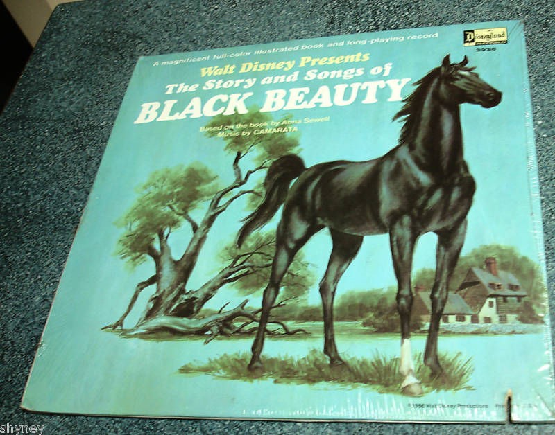 WALT DISNEY Still Sealed New 1966 LP STORY OF BLACK BEAUTY