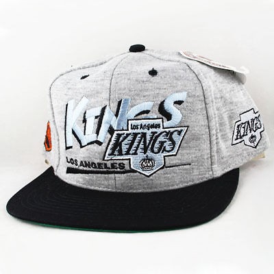 Los Angeles LA Kings Vintage Snapback Hat Heather Cap Raiders obey NEW