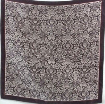 202s114 ~ FRANGI Tie Rack ~ Ladies Handkerchief Purse Silk Scarf 