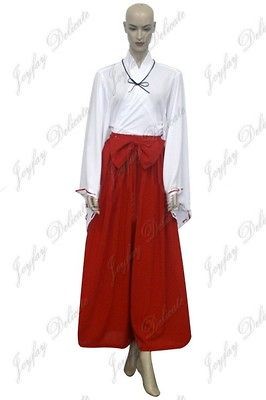 inuyasha kikyo cosplay costume halloween clothing xs xxl more options 