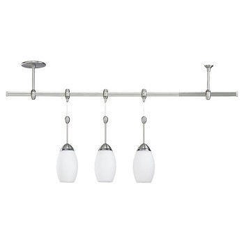 sea gull 3 light pendant track lighting kit 94516 965