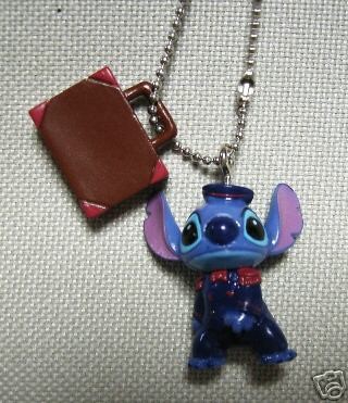 japan disney stitch bell boy costume ball chain mascot