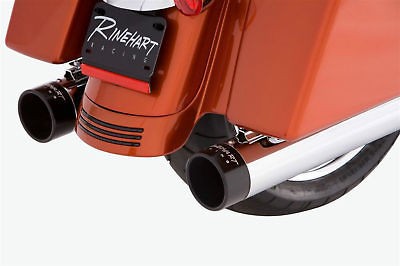 RINEHART RACING 4 SLIP ON MUFFLERS 1995 2013 HARLEY TOURING 2011 2010 