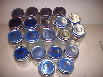 28 Baby Food Jars Empty   Clean   2oz 4oz 6oz Crafts Storage Screws 