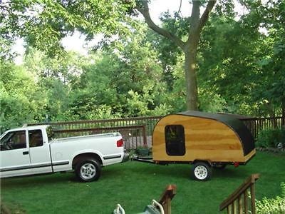 teardrop tear drop camper trailer how to plans nr time