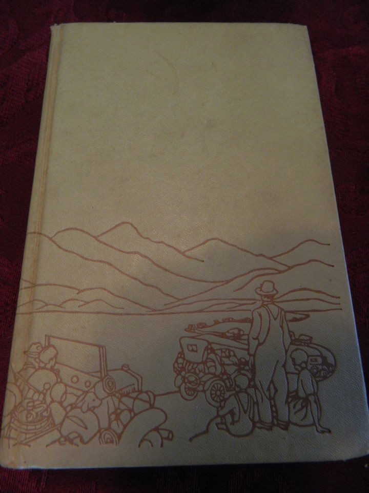 the grapes of wrath 1939 with dedication by john steinbeck