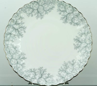 Spode Gray Coral Salad Plate Discontinued 1964 Fine Bone China