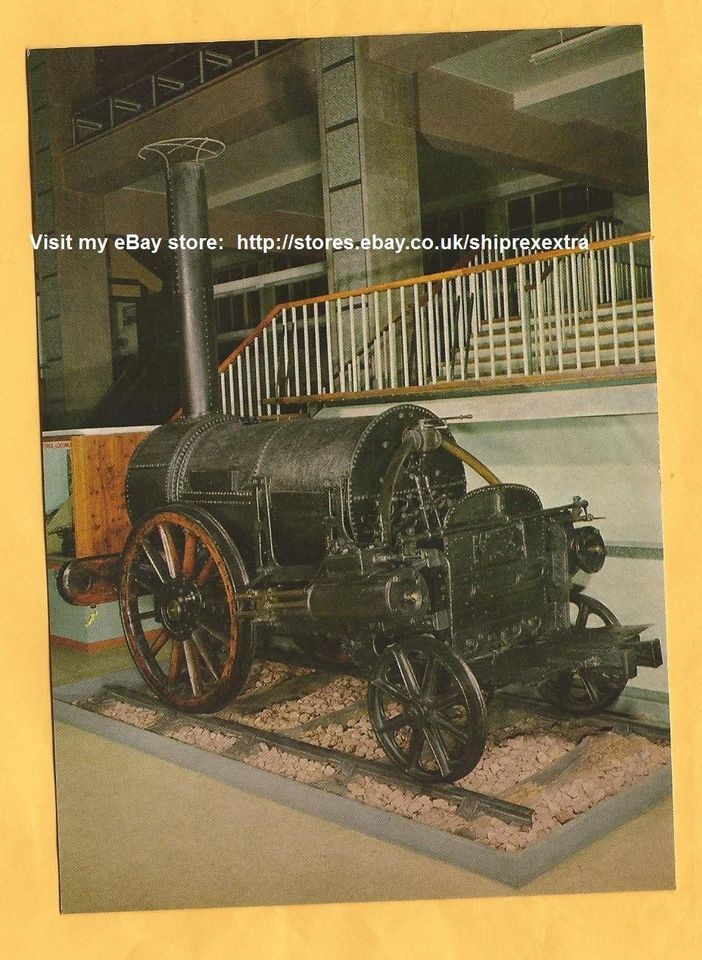 srb206 stephenson s rocket science museum postcard 