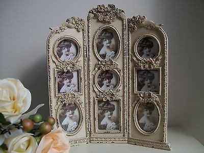 photo frame antique cream picture chic vintage wedding shabby