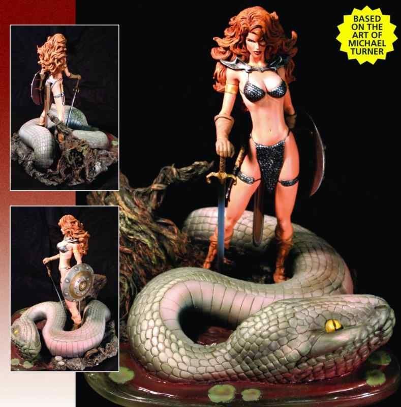 red sonja resized ed michael turner statue $ 149 srp