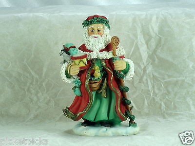 ENGLISH CHRISTMAS MAN Santa  Katharine Stevenson Bronson Collectibles