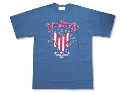 ALLMAN BROTHERS   VOTE TOUR 08 BLUE T SHIRT   NEW ADULT 3XL XXXL