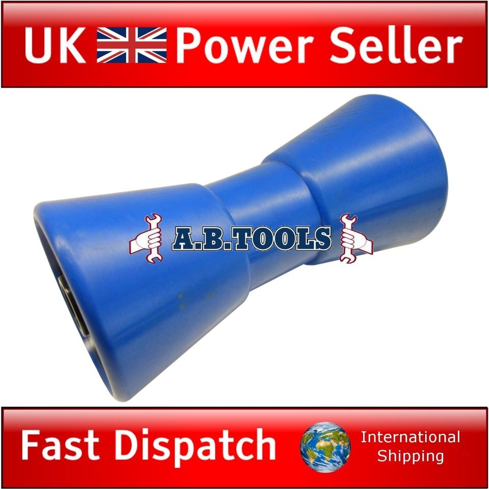 Boat / Jetski / Dinghy Trailer Keel V Roller NON MARKING 21mm Bore 