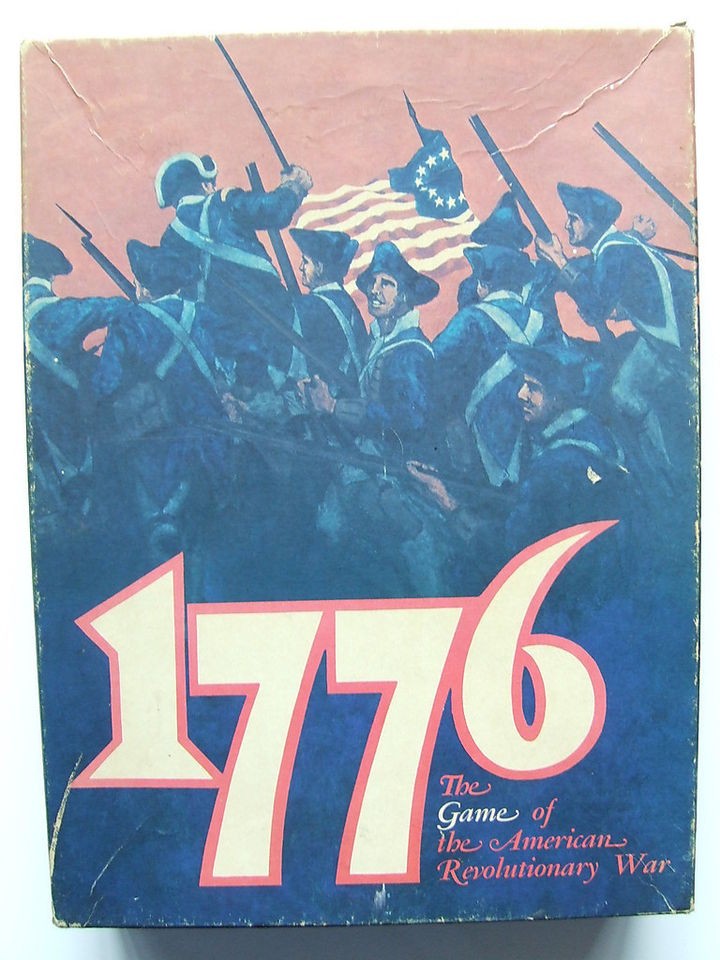 1776, The game of the American revolutionary war by Avalon Hill   Used