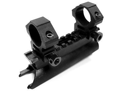 utg sks hi profile see thru weaver mount scope ring