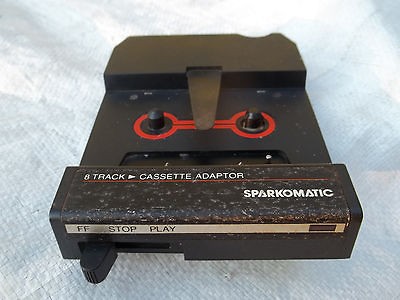 60s sparkomatic cassette to 8 track adaptor 