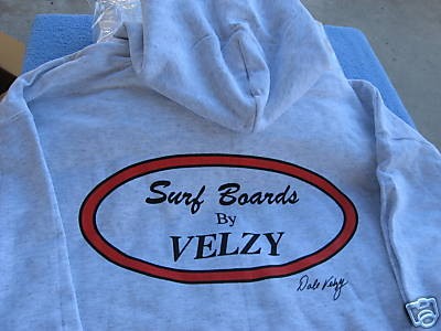 surf boards by velzy zipper sweatshirt ash 