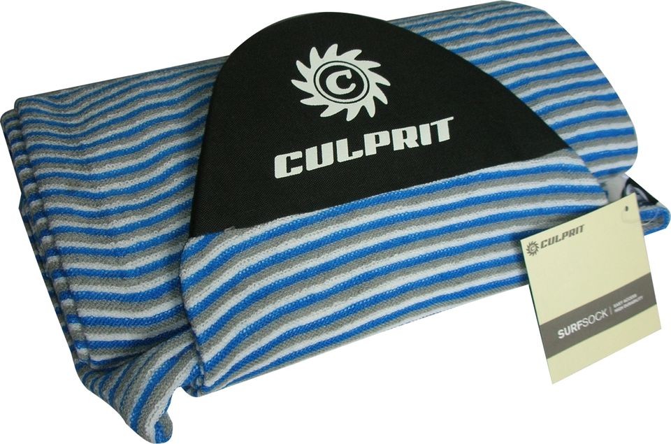 protector 8ft surf board sock blue grey whit e 8