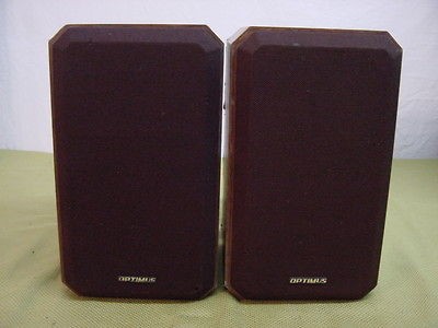 optimus sts 50 bookshelf speakers  29 95