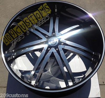 22 22 INCH BENTCHI BORGHINI 14 BLACK 5X115 CHARGER MAGNUM CHALLENGER 