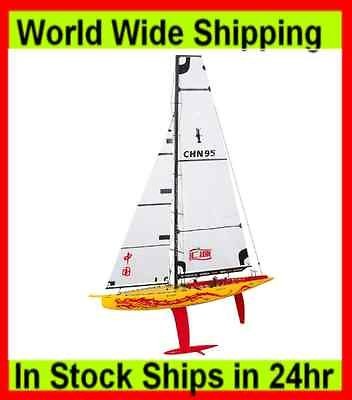 thunder tiger 5546 1 25 china team 1m racing yacht kit  149 