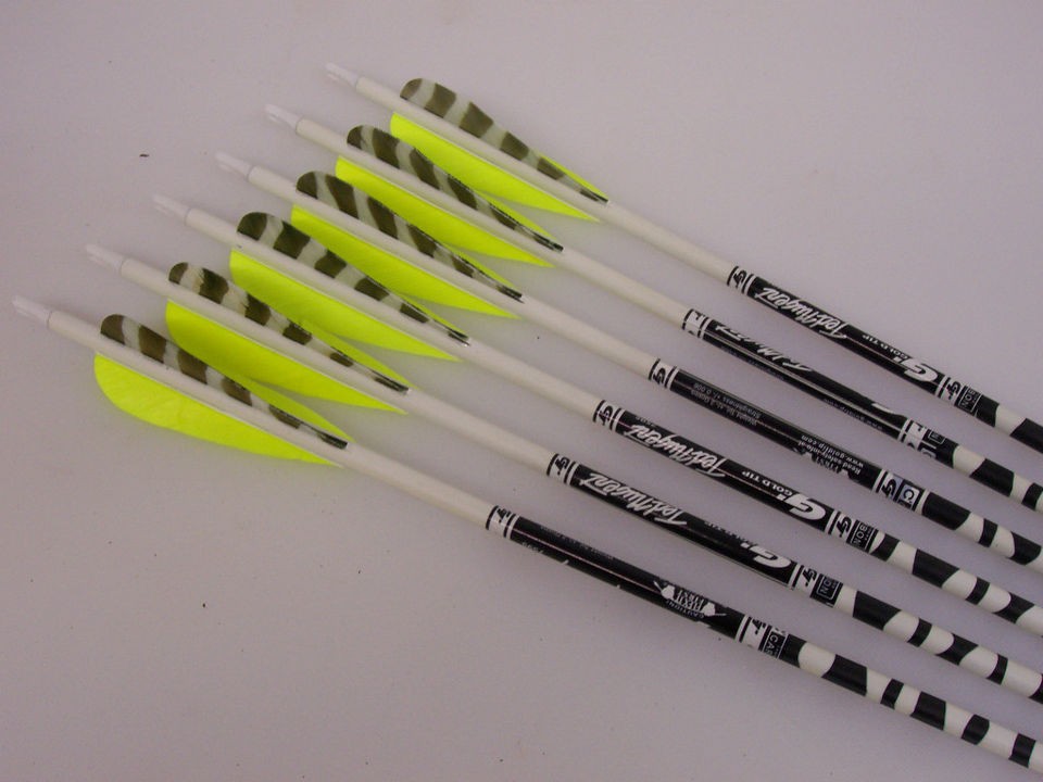 ted nugent arrows with 2 lime 1 trad barred