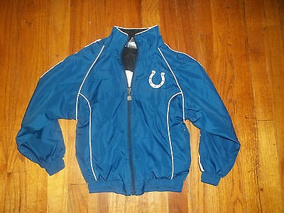 INDIANAPOLIS COLTS NFL/FOOTBALL REEBOK YOUTH SIZE 7 WINDBREAKER/JACKET