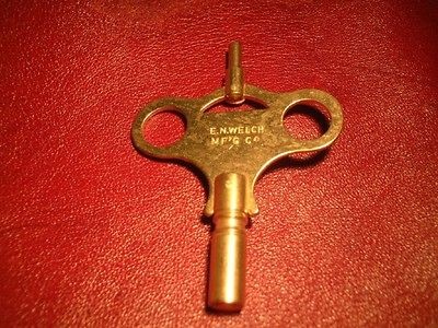 welch clock key 7 3 double trademark new