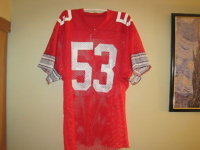 70s Ohio State Game Worn Football Jersey #53 Randy Gradishar? Denver 