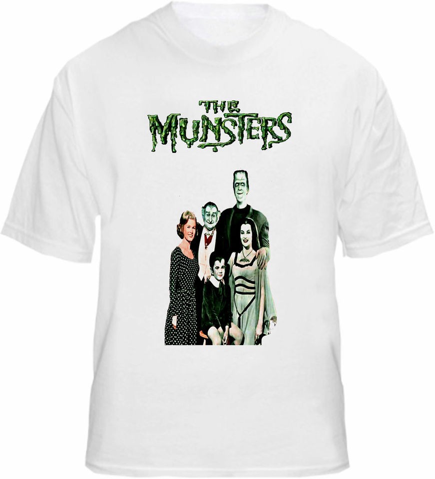 the munsters t shirt retro tv horror comedy tee more