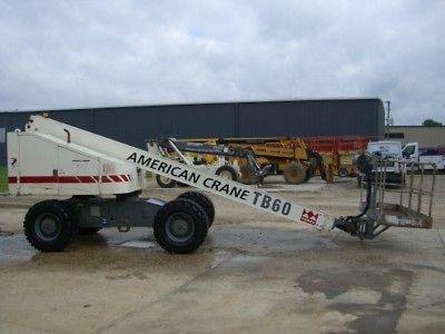 1999 jlg terex tb60 man lift boom lift 4x4 time