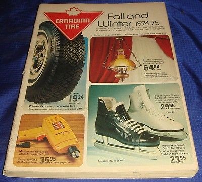   Vtg CTC Canadian Tire Store Toronto ON Catalog Fall & Winter 1974 75