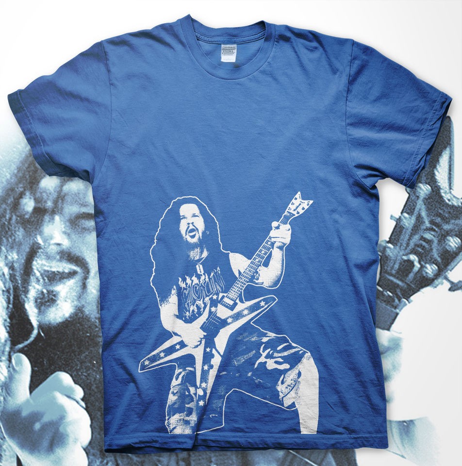 DIMEBAG DARRELL ABBOTT   High Quality T Shirt RIP Pantera METAL Dean 