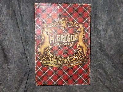 vintage 50 s mcgregor sportswear drizzler jacket box