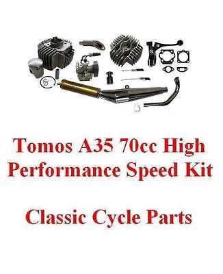 Tomos A35 70cc Big Bore Hi Performance Compl Engine Kit Targa LX 