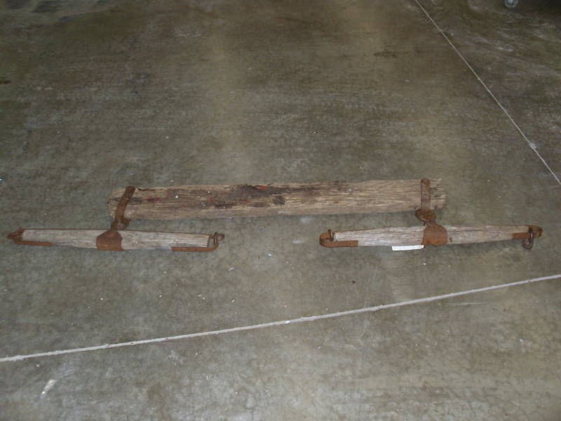 Antique Single & Double Tree Buggy Wagon Harness Hitch