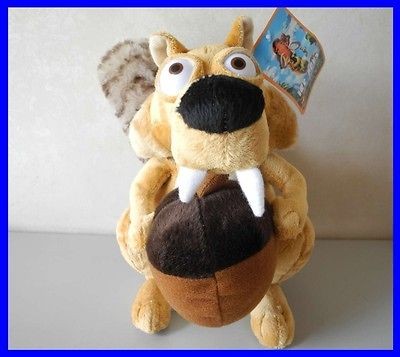   squirrels scrat Ice Age 4 Continental Drift 10H Plush Animal Toy