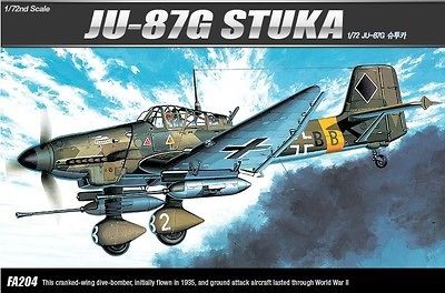 72 JU87G 1 STUKA TANK BUSTER / ACADEMY MODEL KIT / #1641