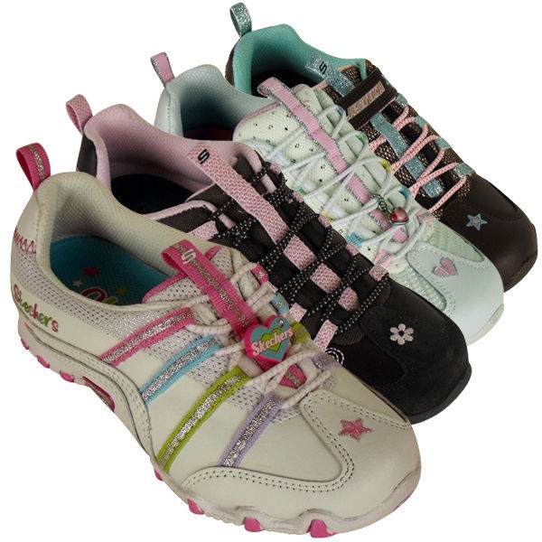   Bikers Elastika Bungees Trainers Shoes Leather Kids Trainer 10 5