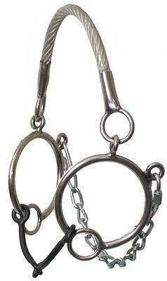 Training/Barrel Racing Gag bit with Smooth sweet iron snaffle