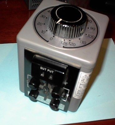 toshiba slidac sk105 variac transformer 100v 125v 5a time left