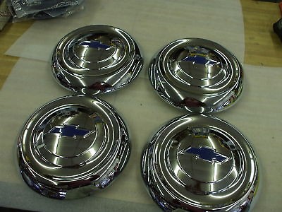 1951 53 Chevy set of four NEW hub caps L@@@@@K