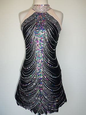 custom made to fit ice skating baton twirling dress time