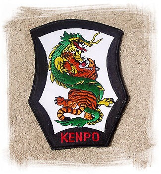   Dragon Tigr PATCH   Martial Arts Karate China Asian Biker Oriental