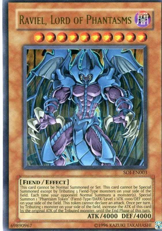 yugioh soi en003 raviel lord of phantasms ultra time left