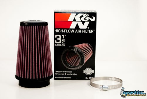 Universal 3.5 Air Intake Cone Filter 89mm RU 3130 Car/Truck/SUV 