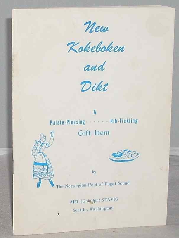 1968 NEW KOKEBOKEN AND DIKT Norwegian Lefse Lutefisk Gamel Ost