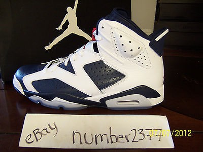 retro 2012 air jordan vi 6 olympic size 13